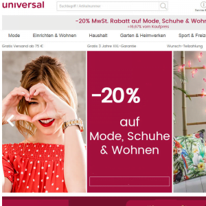 universal at gutschein