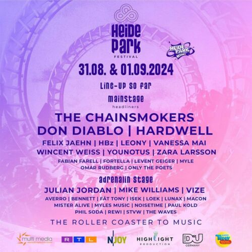  Rabatt Code (ca. 15%) Heidepark Festival 2024 Gratis