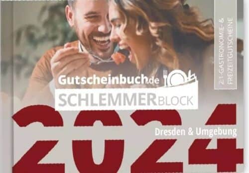  Gutscheinbuch Schlemmerblock 2024 Dresden & Umgeb. Mit Mobile Code 