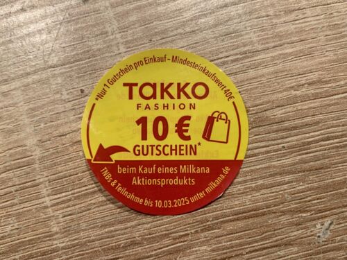 Takko Fashion Gutschein 10€ Rabatt ab 40€ - Aktionscode Takko Fashion Gutschein 10€ Rabatt ab 40€ - Aktionscode