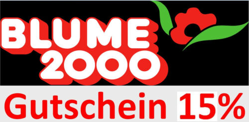  15%-Gutschein blume2000.de, Blumen , Rabatt-Code