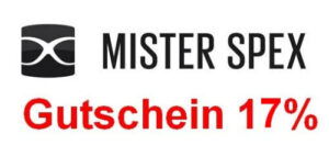 mister spex misterspex 17 Rabatt Gutschein Code KEIN MBW schnelle