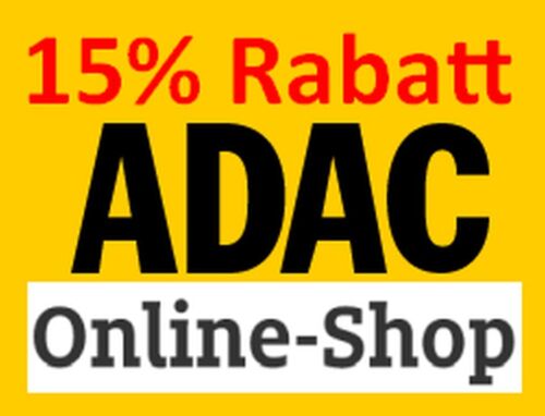  ADAC Online-Shop Gutschein-Code 15% Rabatt, 15€ MBW, schnelle Zusendung