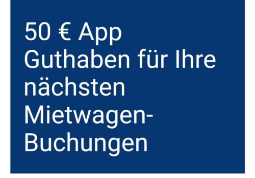  24/7 sofortversand Check24 50€ Mietwagen App Gutschein Code Rabatt Sixt Avis Car