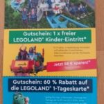 Legoland Gutschein bis zu 4x60 Rabatt1x Kind frei