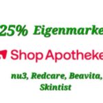 25 Shop Apotheke Gutschein auch reduzierte Eigenmarken Code