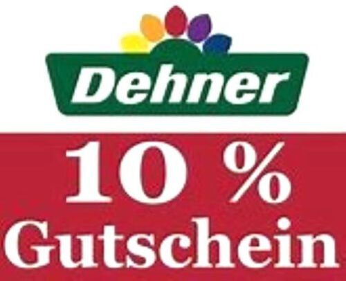  10% Gutschein Dehner Online | kein MBW | bis 30.06.25 | Schnellversand per Mail