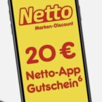 Netto 20E Gutschein Digitaler Rabattcode fuer die Netto App