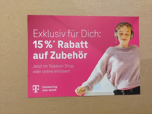  Telekom 15% Rabatt auf Zubehör /Gutschein/ Gutscheincode 