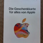 Apple 200E Gutschein Gutscheincode Geschenkgutschein Versand per