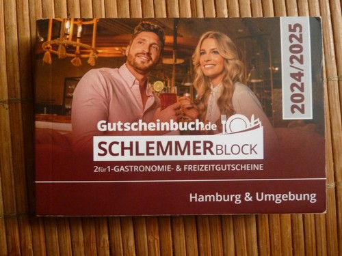  Gutscheinbuch Schlemmerblock 2025 Hamburg & Umgebung Mit Mobile Code