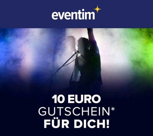  10 Euro Eventim Gutschein Rabattcode (MBW 60 Euro)