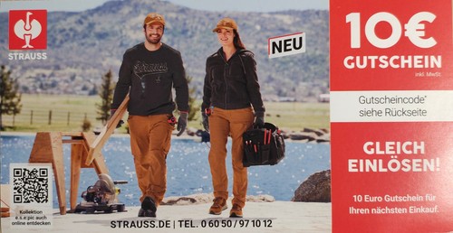  Engelbert Strauss Gutscheincode 10€ (ab Einkauf von 30€) gültig bis 31.08.25