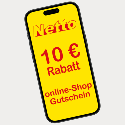  Netto Gutschein 10 € auf Alles im Online-Shop Digitaler Rabattcode für Netto App