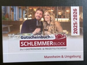 Schlemmerblock Gutscheinbuch Mannheim Umgebung 20252026 inkl Online