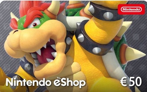  50 Euro Nintendo Gutscheincode eshop Code Geschenk Karte Prepaid | Mailversand
