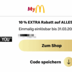About You Gutschein Voucher Rabatt Code 10 Extra auf Alles MBW