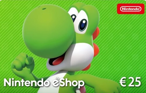  25 Euro Nintendo Gutscheincode eshop Code Geschenk Karte Prepaid | Mailversand