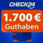 CHECK24 Code 1.700 € Gutschein Guthaben Reisegutschein Hotel 4 CHECK24 Code 1700 E Gutschein Guthaben Reisegutschein Hotel