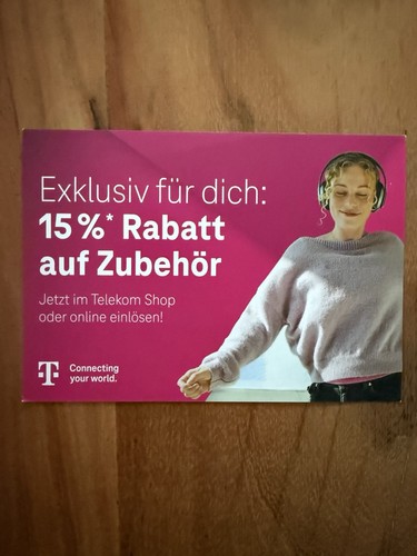 Telekom Shop 15% Rabattcode auf Zubehör Telekom Shop 15% Rabattcode auf Zubehör