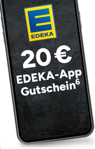  5x Edeka 20€ Gutschein Digitaler Rabattcode EDEKA App (Gesamt 100€) bis 31.12.26