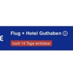Check24 500E Flug Hotel Guthaben Gutschein Code einloesbar bis