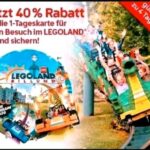 Legoland Billund in DK Gutschein Code 40 Rabatt Tickets fuer