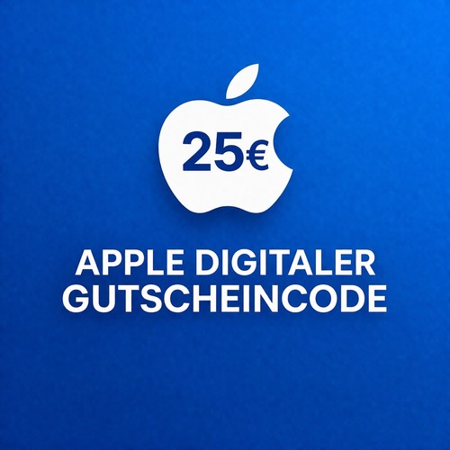  APPLE DIGITALER GUTSCHEINCODE 25 €