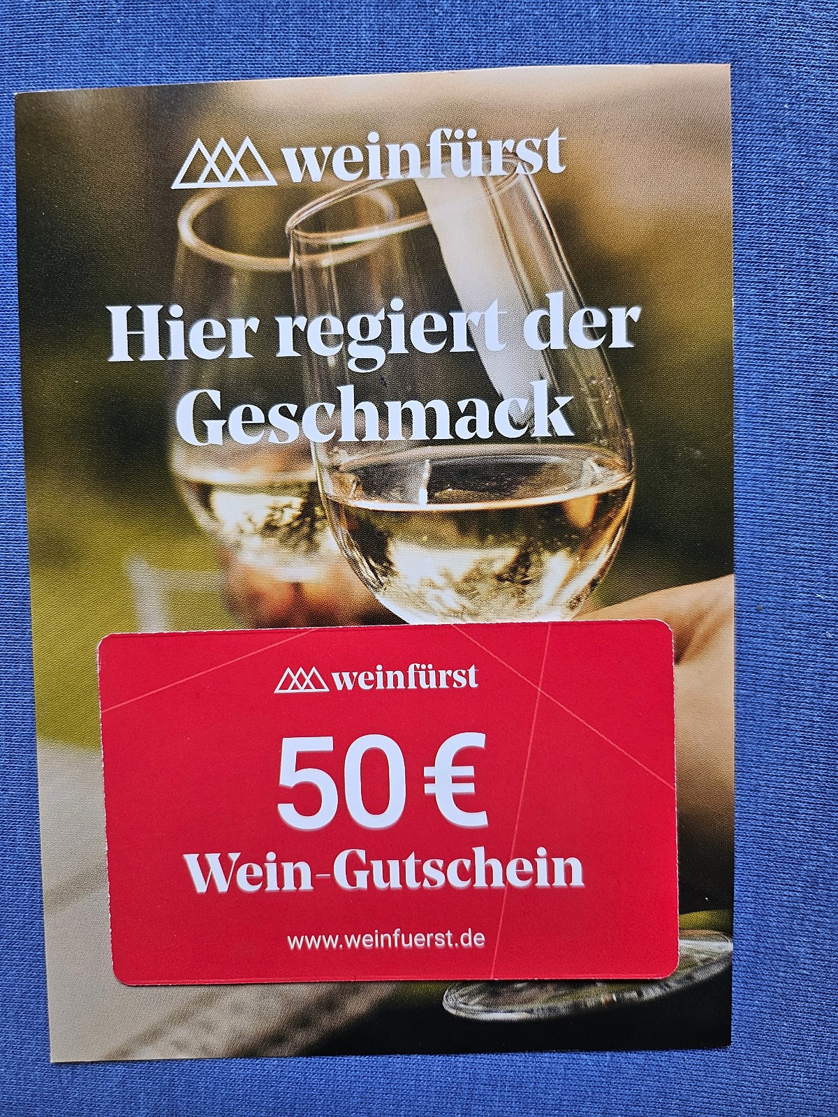 Weinfürst Gutscheincode 50 € 🔴 Wein-Gutschein ⚡BLITZVERSAND⚡ Weinfürst Gutscheincode 50 € 🔴 Wein-Gutschein ⚡BLITZVERSAND⚡